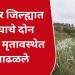 चंद्रपूर जिल्ह्यात वाघाचे दोन बछडे मृतावस्थेत आढळले | Chandrapur district