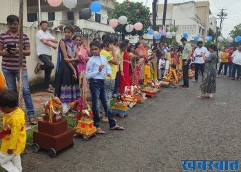 श्रीहरीनगरात तान्हा पोळा; वेशभूषा आणि नंदी बैल सजावट