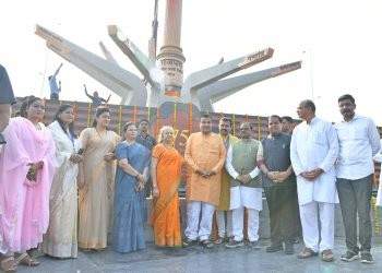 राजपथ इन्फ्राकॉन : श्रमसाधनेच्या सन्मान स्मारकाचे लोकार्पण