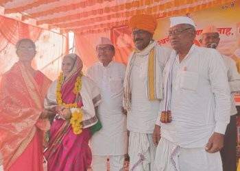 पेलोरा येथे ज्ञानेश्वरी पारायण व ग्रामगीता वाचन सप्ताहाचा समारोप