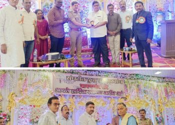 धामणगाव तालुका संघटीत युवा पत्रकार संघ तर्फे आयोजित सेवाभावी मान्यवरांचा सत्कार* *स्नेहमिलन सोहळ्याला आमदार प्रताप अडसड यांची भेट