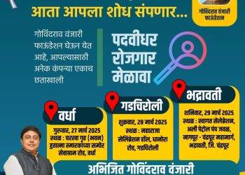 Job Fair : पदवीधर बेरोजगारांसाठी  रोजगार मेळावा
