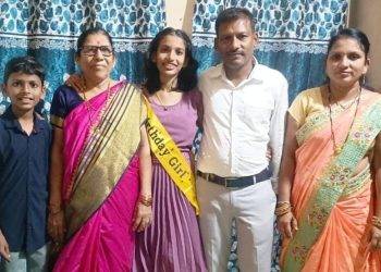 नवेगावबांधच्या चाणाक्षी बडोले हिची दहावीच्या परीक्षेत उतुंग भरारी.