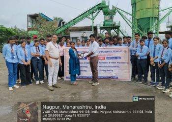 T.G.P.C.E.T. Polytechnic arranged a Industrial visit at Vidarbha Ready- Mix Concrete Plant