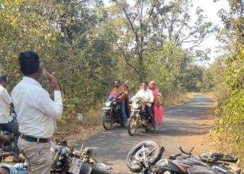 देऊळगाव बोदरा जंगलात भीषण अपघात.  एक जागीच ठार, तर दोन गंभीर जखमी.