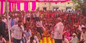 नवेगावबांध येथील ग्रामपंचायत ग्रामसभेत विविध प्रश्नांवर ग्रामस्थांचा आक्रोश.